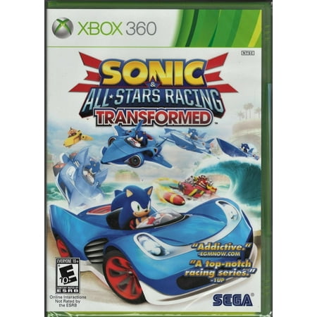 Sonic & All-Stars Racing Transformed Xbox 360, New