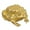 Golden, variant on Taosunzt Decorative Golden Toad Ornament Retro Auspicious Good Meaning Money Frog Statue for Office Bronze Gray