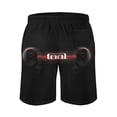 thumbnail image 3 of Tool Band Men's Swim Trunks Board Shorts Drawstring Elastic Waist Quick Dry Swimsuits Beach Shorts with Pockets 3XL, 3 of 8