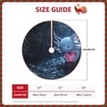 thumbnail image 2 of Xecao Heart Axolotl Pattern Christmas Tree Skirt Holiday Part Decorations for Christmas Tree, Farmhouse Christmas Decor Xmas Holiday Home Party Decorations-30", 2 of 6
