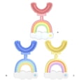 thumbnail image 4 of Cateissary Cepillo de dientes en forma de U para niños de 2 a 6 años de edad, cepillo de dientes suave de boca completa para bebés, limpieza de Suministros de limpieza para el hogar, 4 of 6