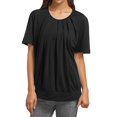 thumbnail image 1 of T-shirts Décontractés à Manches Courtes pour Femmes T-Shirt Tunique à Manches Longues en Spandex pour Femmes Hauts à Encolure Dégagée Vêtements de Course pour Femmes T-Shirts d'Été Amples Chemises pour Femmes Ajustées Tuniques Blouse, 1 of 6