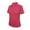 Raspberry, variant on Monterey Club Women's Medium Weight Pique Solid Golf Polo Shirt #2360