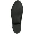 thumbnail image 5 of Journee Womens Livvy Back Heel Zip Stacked Heel Booties, Widths Available, 5 of 9