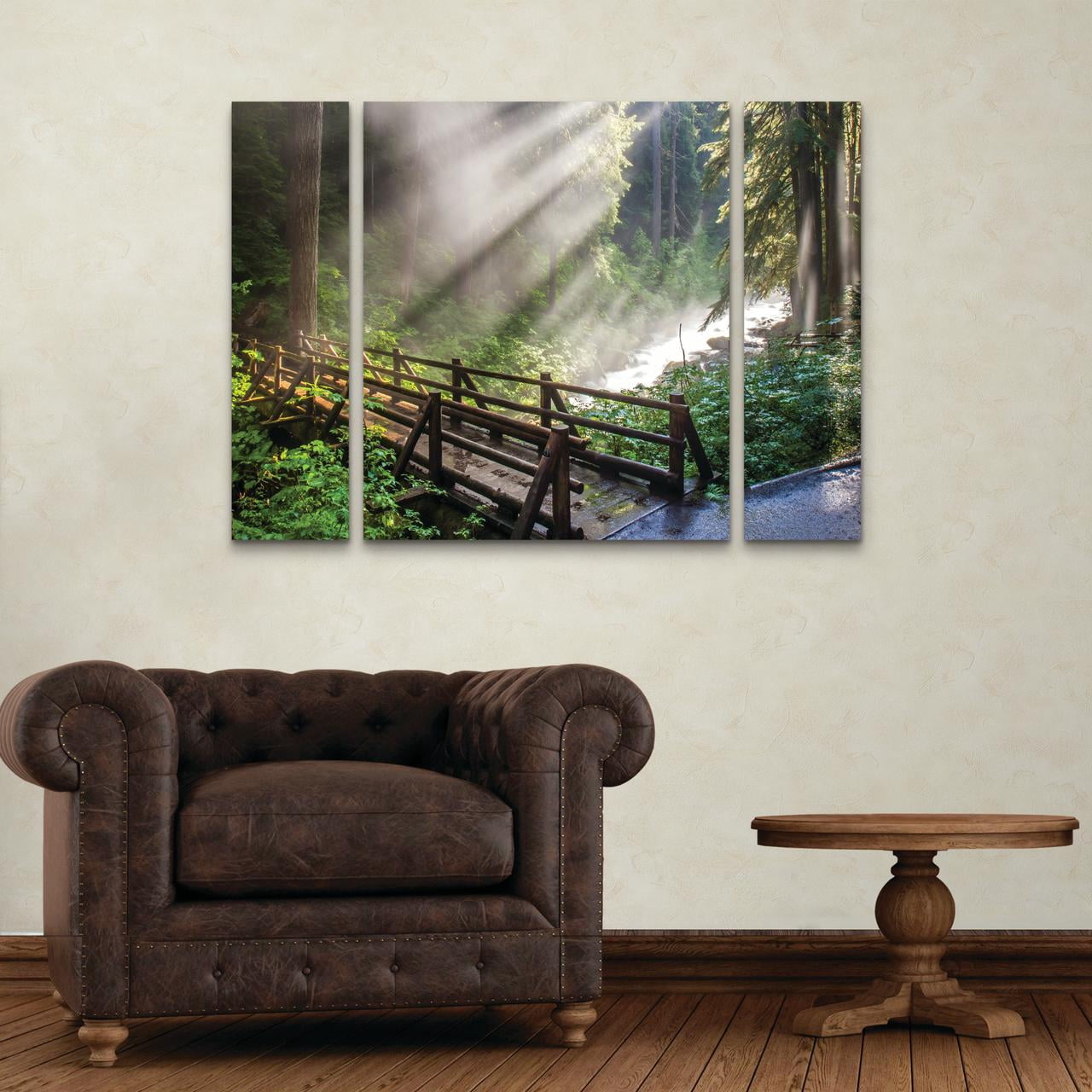 Trademark Fine Art 'Forest Sunlight' Canvas Art by Pierre Leclerc