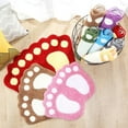 thumbnail image 4 of 15.7" * 23.6" Bath mats for bathtubs and showers, non-slip absorbent bathroom carpets, mats that can keep the floor dry and soft, 4 of 15