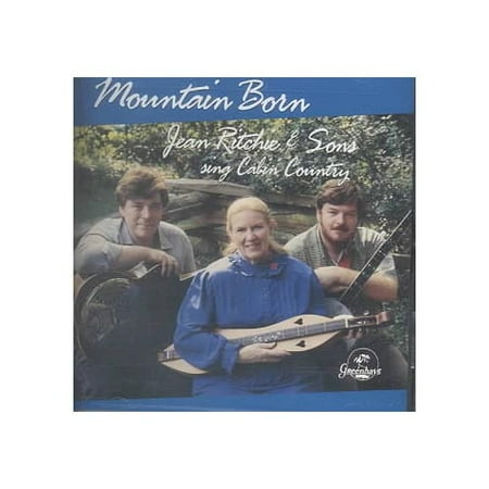 MOUNTAIN BORN was recorded in 1995, 50 years into Jean Ritchie's influential folk career. Many of the songs that the then 72-year-old singer recorded here are ballads that she learned while growing up with 13 siblings in a cabin in the Kentucky mountains. Her two sons provide sturdy backing vocals and a range of instruments to the recording. Ritchie describes her music as "traditional Appalachian," and the texture of MOUNTAIN BORN is tinged with fiddle, dulcimer, and pedal steel. On the title track, Ritchie recalls the verdant days of her youth, singing "my parents gave me country manners and the mountains for my friends." The sparsely arranged track "Barley Bright" highlights Ritchie's mastery of the dulcimer. The light and memorable "Loving Hannah" even contains a melody line that seems drawn from Irish folk. Indeed, it's the surprising musical variety of MOUNTAIN BORN that makes it most endearing.