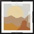 thumbnail image 5 of Art.com Desert Sun I Art Print by Moira Hershey, Black Frame Wall Art, 21" x 21", 5 of 5