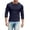 Navy, variant on uikmnh Mens T Shirts Men's Soft T Shirt Hem Lightweight Long Sleeve Casual Basic Tee Shirt Size:M