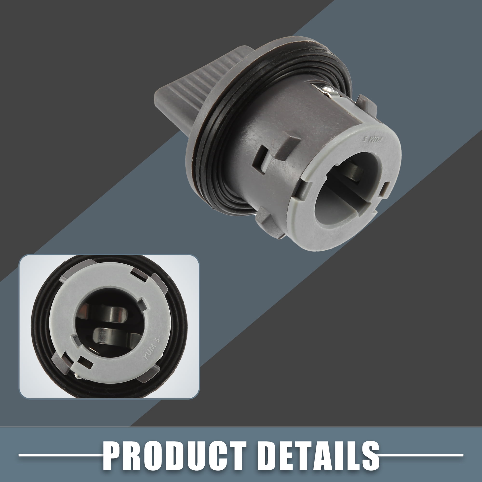 Unique Bargains Car Turn Signal Light Bulb Socket Holder for Hyundai for Kia Models