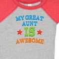 thumbnail image 4 of Inktastic My Great Aunt is Awesome Boys or Girls Baby Bodysuit, 4 of 5