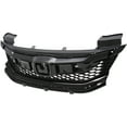 thumbnail image 4 of For 16-17 Accord Coupe Front Face Bar Grill Grille Frame Assembly Black Plastic, 4 of 5