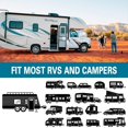 thumbnail image 3 of ShenMo RV Sun Shade Car Window Shade Summer Sun Shade Heat Insulation Reflective Curtain Sun Shade, 3 of 5
