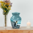 thumbnail image 7 of MUKTIVE Penguin Miniature Urns for Human Ashes Adult Female, Ocean Keepsake Memorial Urn for Adult Male, Burial Urns for Mother Ashes, Mountain Mini Urn for Loved Ones, 3 Inch, 7 of 7