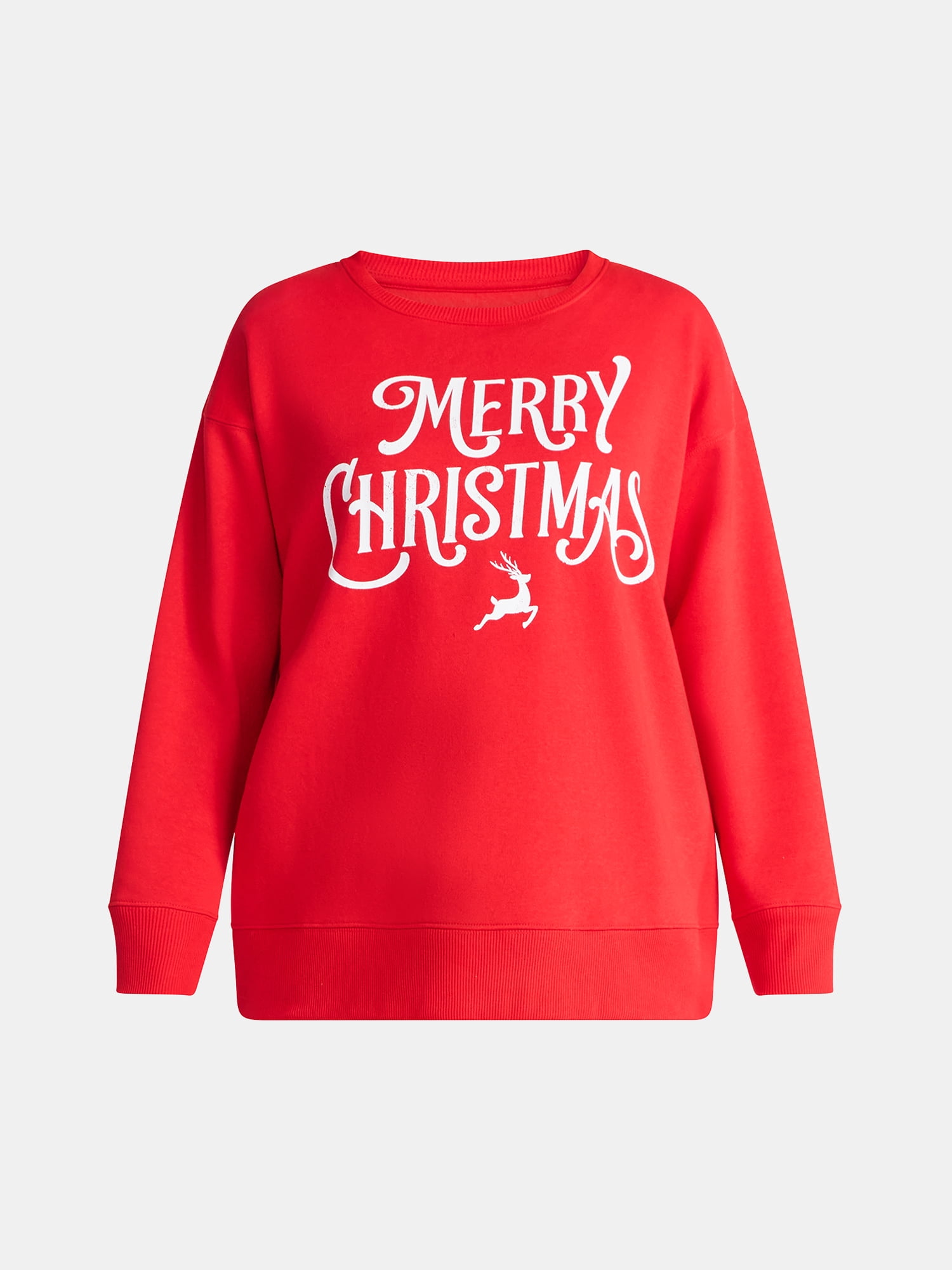 Women's Christmas Christmas Flair Graphic Fleece from Holiday Time, Sizes S-XXXL