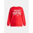 thumbnail image 5 of Women's Christmas Christmas Flair Graphic Fleece from Holiday Time, Sizes S-XXXL, 5 of 5