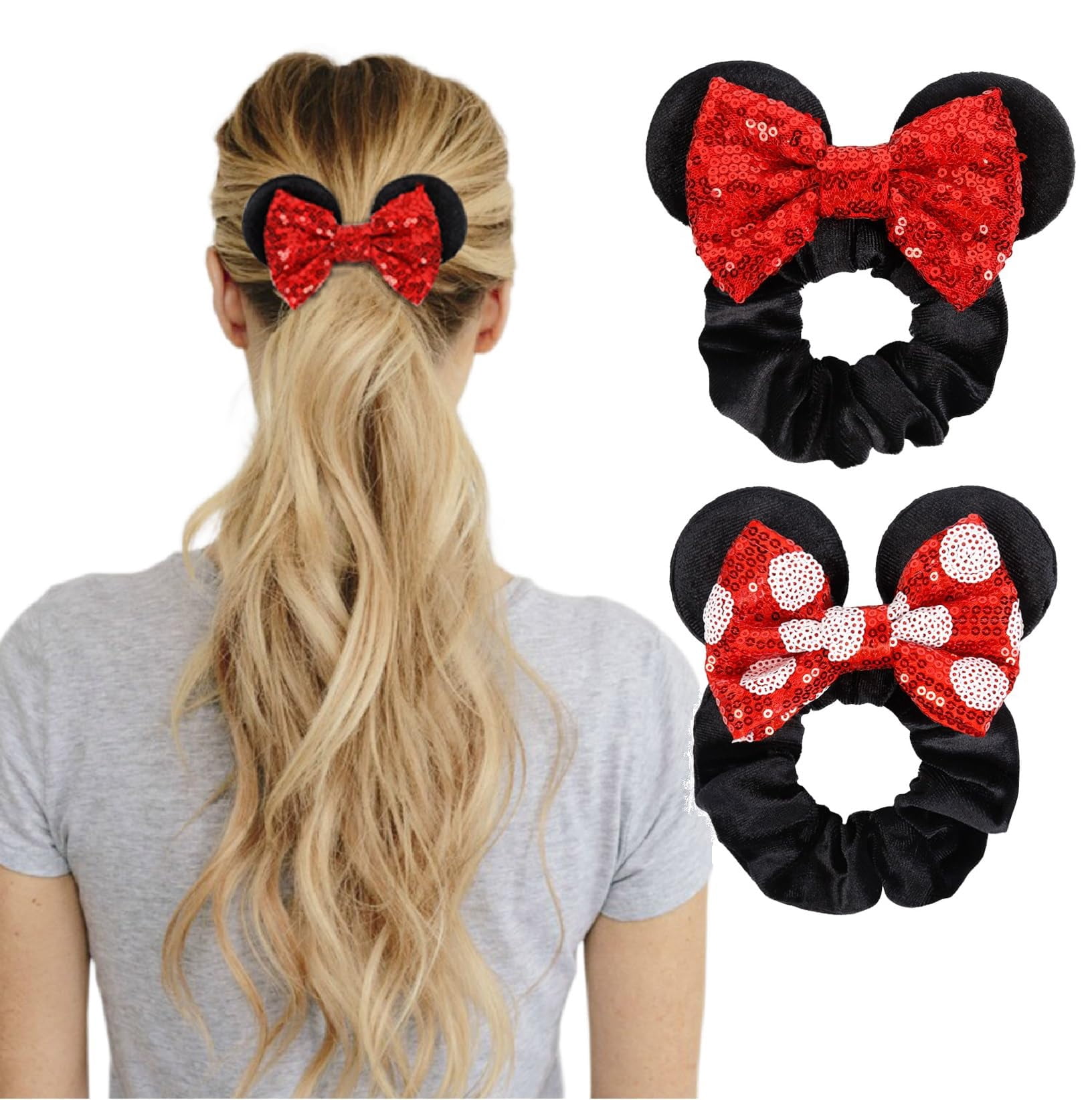 Scunci Wicked Glinda 1PK Jumbo Scrunchie - Walmart.com display picture 1