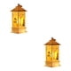 thumbnail image 3 of Monstrate Navidad Retro Castillo luces candelabro árbol de Navidad ciervo viejo muñeco de nieve linterna noche luz escritorio DIY adornos Type2 NO2 Monstrate CBP103525, 3 of 5