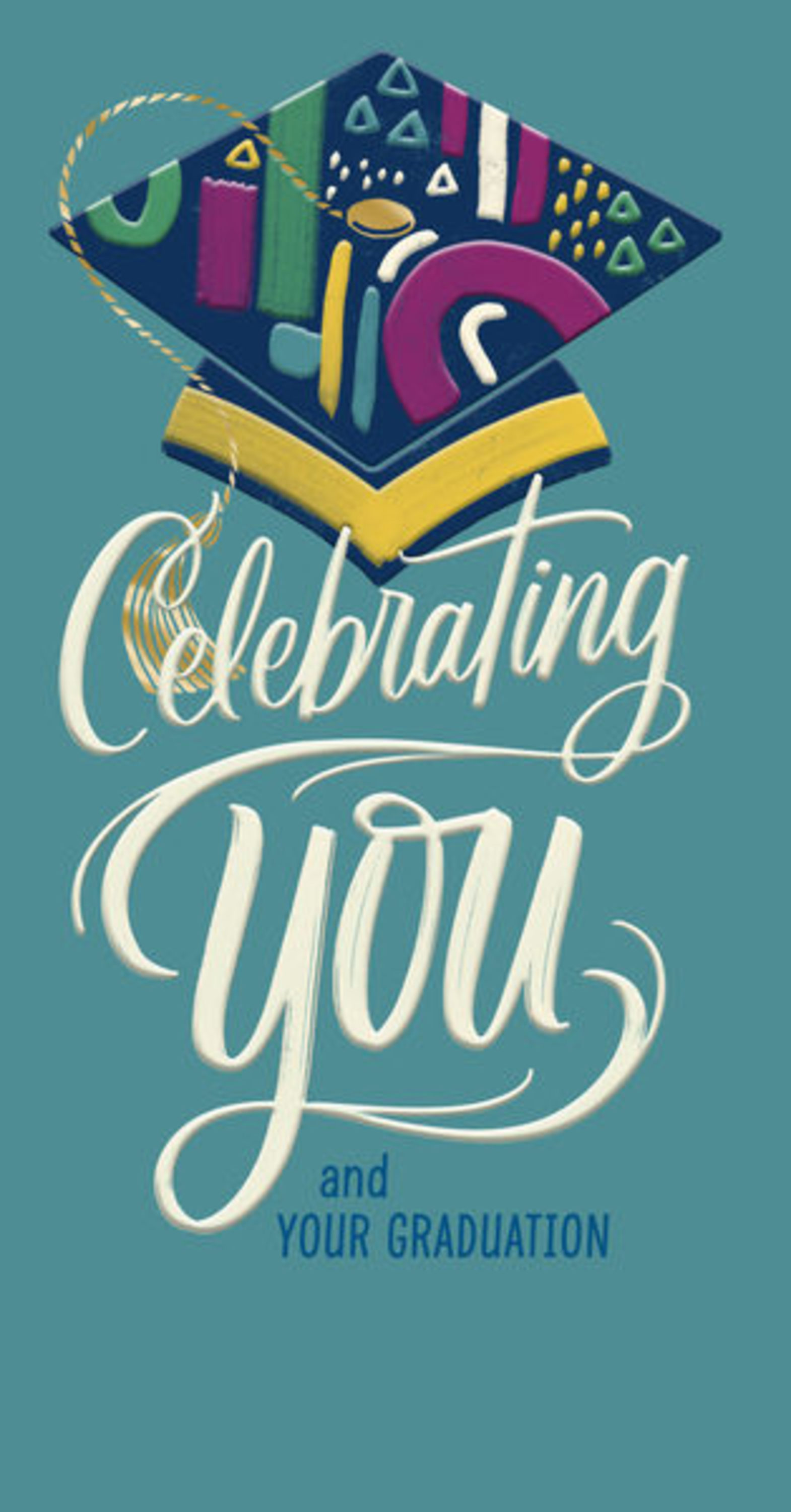 Hallmark Dayspring Religious Graduation Card for Anyone Cel U Grad Hat