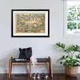 thumbnail image 3 of Art.com Map of Iceland Art Print by Abraham Ortelius, Black Frame Wall Art, 44" x 32", 3 of 5