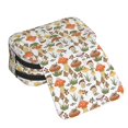 thumbnail image 4 of Kdxio Mushrooms for Double Compartment Pen Case Oxford Organizer with Zipper Pockets for Students Artists, 4 of 7