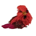 thumbnail image 3 of Cardinal Clip-On Sisal Christmas Bird Ornaments - 3.5" -  Red - Set of 4, 3 of 7