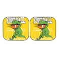 thumbnail image 5 of Lsque T-Rex Playing Football 2 PCS Windshield Sun Shade | CarFoldable Window Covers | Car Accessories Reflect UV for Universal Cars SUV Truck | Small, 5 of 7