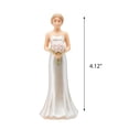 thumbnail image 2 of Bridal Decor Amscan Blonde Bride Elegant Plastic Cake Topper, 2 of 3