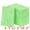 Green, variant on Unique Bargains 6 Pack Non-Scratch Sponges Kitchen Cleaning Sponges White 4.3"x2.8"x0.8"