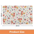 thumbnail image 2 of Flower Bathroom Mat Non Slip Quick Dry Super Absorbent Thin Bathroom Rugs,Modern,Bathroom Rugs Bathroom Floor Matsabsorbentfor Bathroom Living Room Entryway Kitchen Playroom,20x32 Inch, 2 of 5