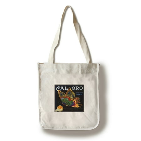 Oro Valley California Cal Oro Brand - Tustin, California - Citrus Crate Label (100% Cotton Tote Bag - Reusable) ()