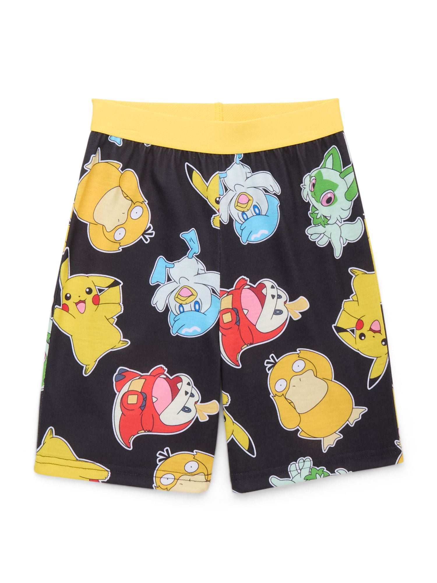 Pokémon Boys Graphic Print Tee and Shorts Sleep Set, 2-Piece, Sizes 4-12