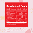 thumbnail image 5 of Bellway Super Fiber Powder + Fruit, Sugar Free Psyllium Husk Fiber Supplement, Raspberry Lemon, 60 Servings, 5 of 7