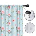 thumbnail image 4 of Pioneer Flower Floral Print Pattern Teens Curtains,Teens Insulated Curtains Set Of 2,Bedroom Essentials,Toddler Room Decor 42"x54", 4 of 5