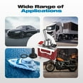 thumbnail image 2 of ARCADORA 2 Pack Heavy-Duty Toggle Switch SPST ON/OFF 30A 12VDC IP65 Waterproof for Vehicles Boats Campers Fog Lights Auxiliary Systems, 2 of 2