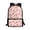 Pink Strawberry Print, variant on Binienty Galaxy Wolf Print 17 Inch School Bookbag for Teens Water Resistant Kids Travel Backpack with Side Mesh Pockets Front Zipper Compartment for School Supplies