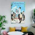 thumbnail image 6 of GUNKY A Silent Voice Anime Poster Posters Wall Art Painting Canvas Gift Living Room Prints Bedroom Decor Poster Artworks 12x18inch(30x45cm), 6 of 10