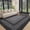 Black, variant on ZACOO 2'x8' Vintage Braided Print Border Runner Rug, Thin Washable Anti-Slip Floor Rug for Hallway Kitchen Laundry Room, Natural