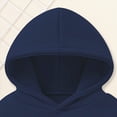 thumbnail image 7 of Ccpelsie Toddler Baby Boys Hooded Sweatshirt Fleece Pullover Long Sleeve Casual Hoodies Fall Winter Clothes for Kids(Navy,3-4 Years), 7 of 7