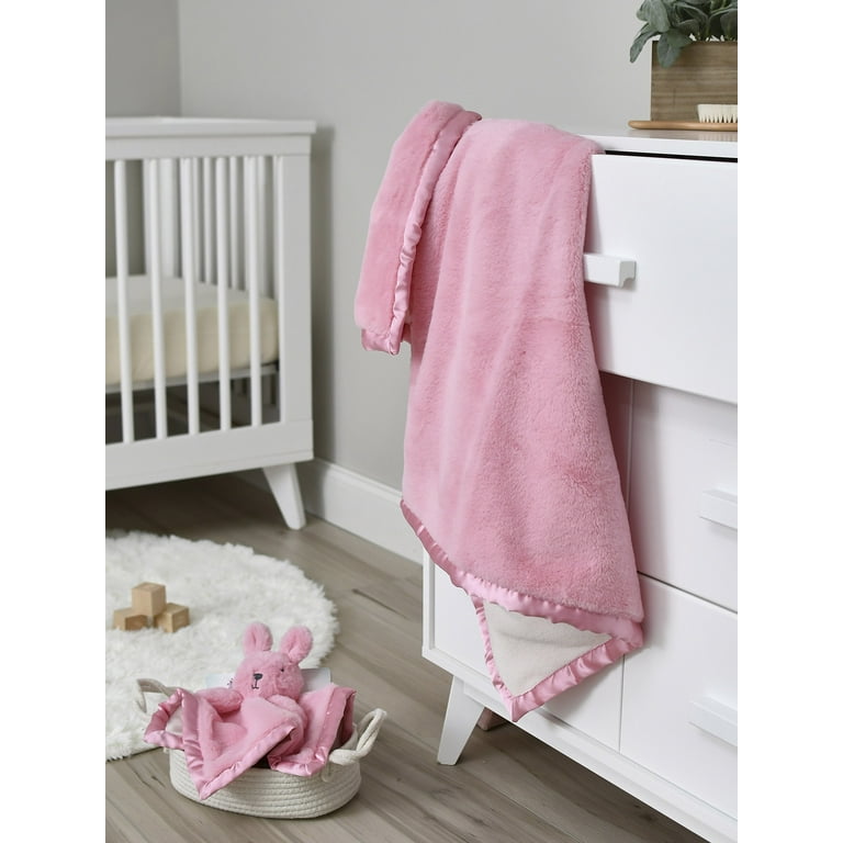 Baby blankets with satin on one side new arrivals