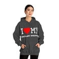 thumbnail image 5 of I Love My Shetland Sheepdog Dog Breed Graphic Hoodie Sweatshirt, Sizes S-5XL, 5 of 9