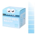 thumbnail image 1 of AKEGAMN Clearance! Clear Sticky Notes 105 Sheets/Roll Self Adhesive Translucent Clear Sticky Notes For Planner Diary School Teacher Student [Transparent Design]: Compared to traditional sticky notes, 1 of 8