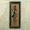 thumbnail image 3 of NOVICA African wood wall accent, 'Working Hard', 3 of 5