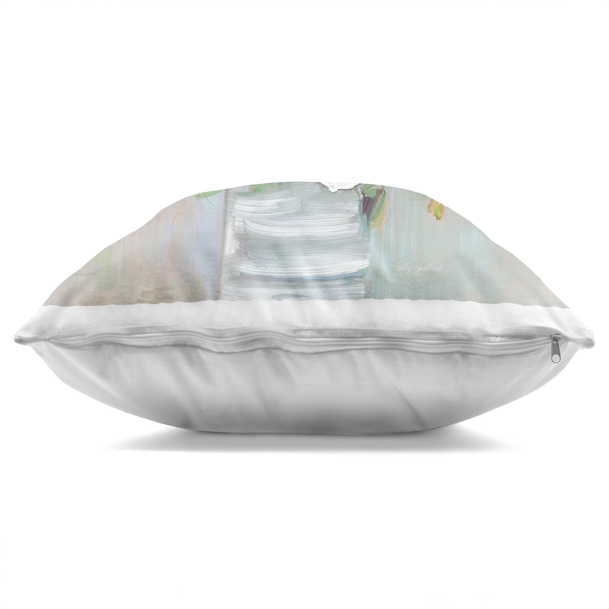 Stupell Industries Energetic Blossom Bouquet Decorative Printed Throw Pillow, design by Sally Swatland, 18 x 7 x 18