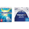 Nicorette 4mg White Ice 160ct Gum with FREE $15 E Gift Card