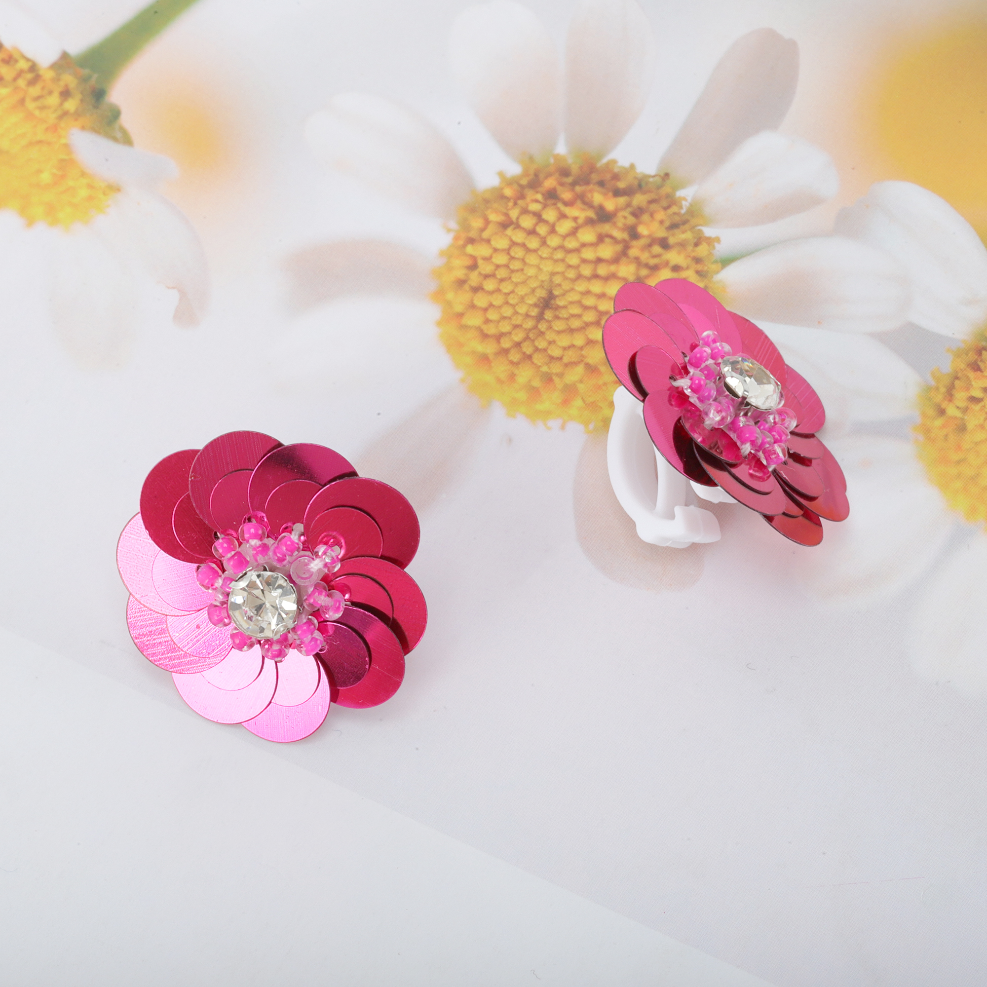 Unique Bargains Stylish Shoelace Charms for Personalization Rose Red