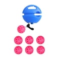 thumbnail image 1 of LOVIVER Pickleball Trainer Portable Self Training Sport Tool Pickleball Training Aid Rose Red Ball, 1 of 8