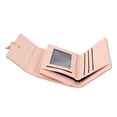 thumbnail image 2 of Cartera corta de PU para mujer Nikou Marrón, 2 of 9