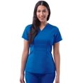 thumbnail image 1 of Adar Pro Scrubs For Women - Tailored Peplum Scrub Top, 1 of 7