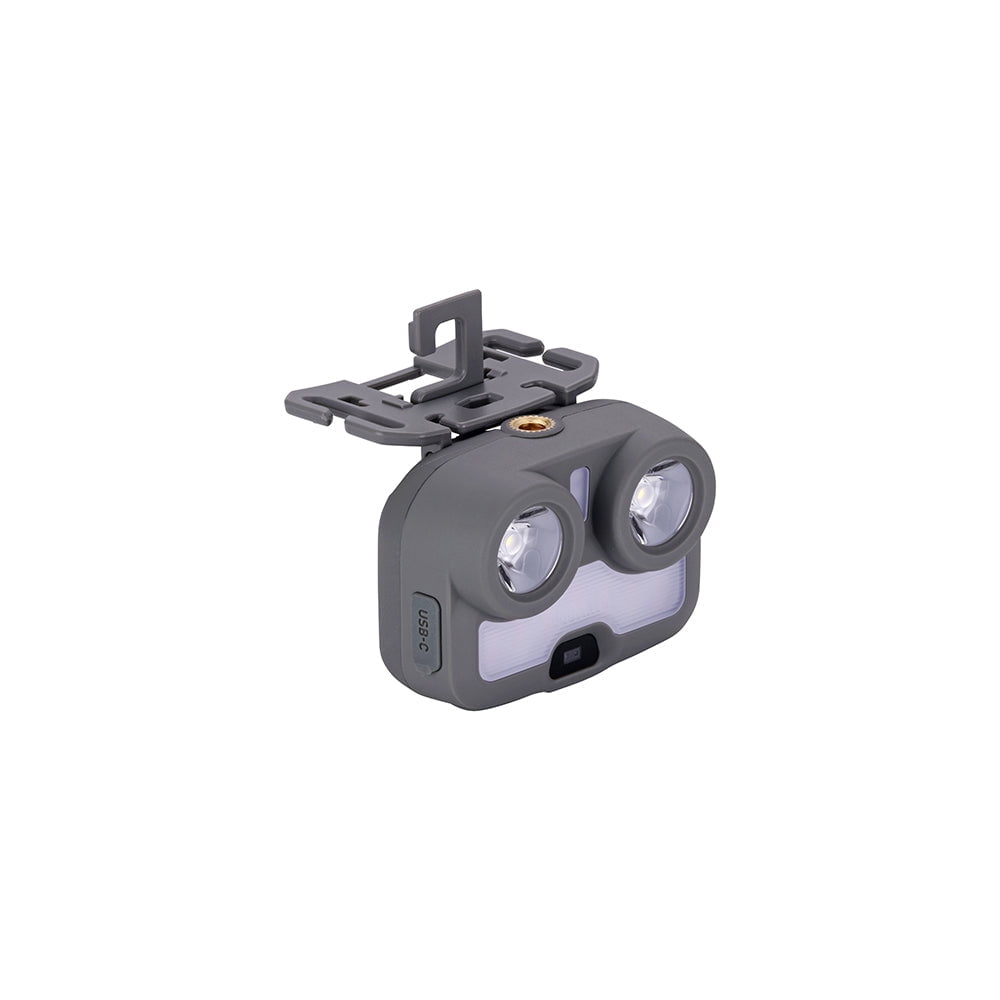 Claymore Heady3 (Khaki) - Rechargeable LED Headlamp with Motion Sensor, Lightweight for Camping, Running, Hiking, Emergency & Industrial Use. Waterproof, Up to 70 Hours of Battery Life.